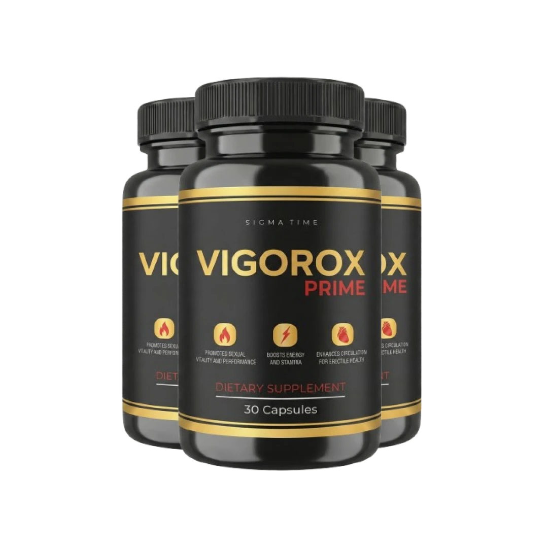 Vigorox Prime Male Vitality Support Supplement Bottle